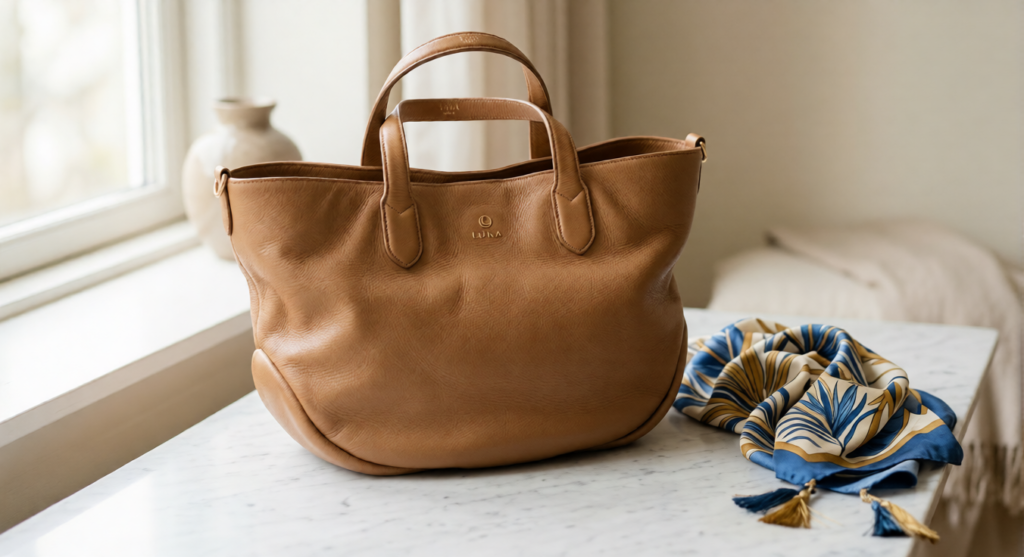How to fix sagging bottom of designer tote bag using a precision-cut base shaper